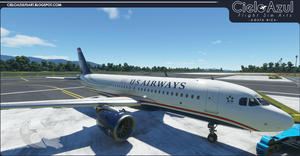 US Airways | N106US | Asobo Airbus A320neo (8K) thumbnail 2