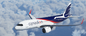Canadian Airlines (Modernized Livery) | Asobo Airbus A320neo thumbnail 11
