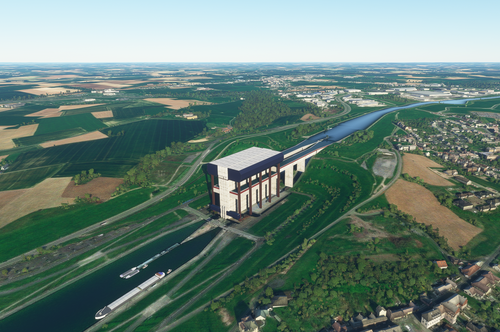 Ascenseur funiculaire de Strépy-Thieu