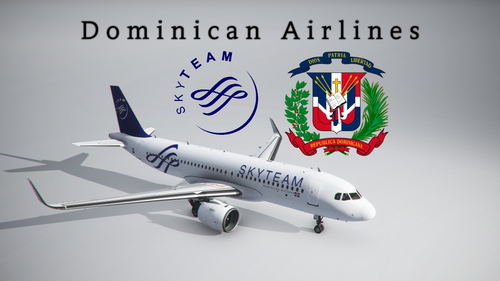 [A32NX] FlyByWire | Dominican Airlines SkyTeam | 8K 