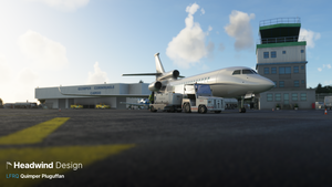 Quimper Pluguffan LFRQ - A free handcrafted regional airport thumbnail 19