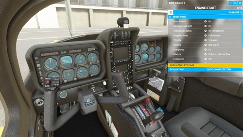 Trinidad TB-21 GT In-game checklists
