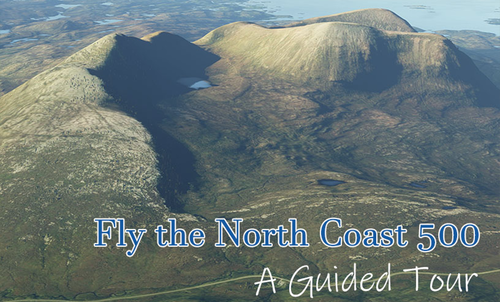 Scotland's North Coast 500 road trip by air