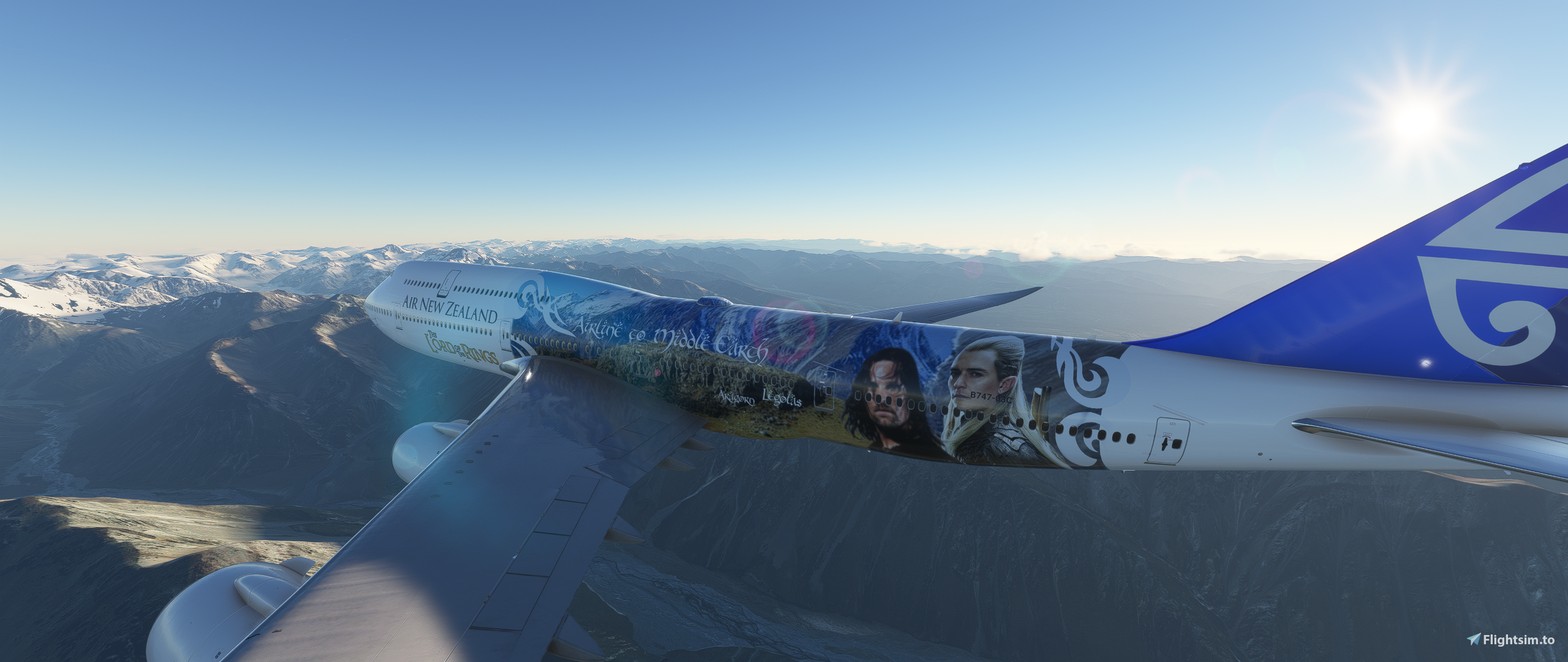 Air New Zealand Lord of the Rings addition  - Image 1
