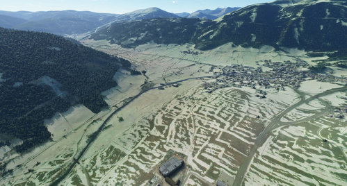 Better Orthophoto for Mauterndorf in Austria