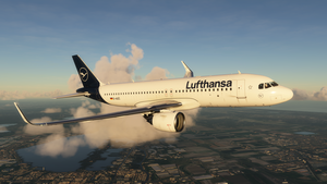 Lufthansa A320Neo (Dirty / New Colors) - 8K thumbnail 6