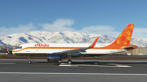 Aloha Airlines A320 Neo Flower Livery - 8K
