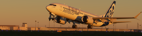 a320neo House Livery | 737-8200 (MAX) [8K]