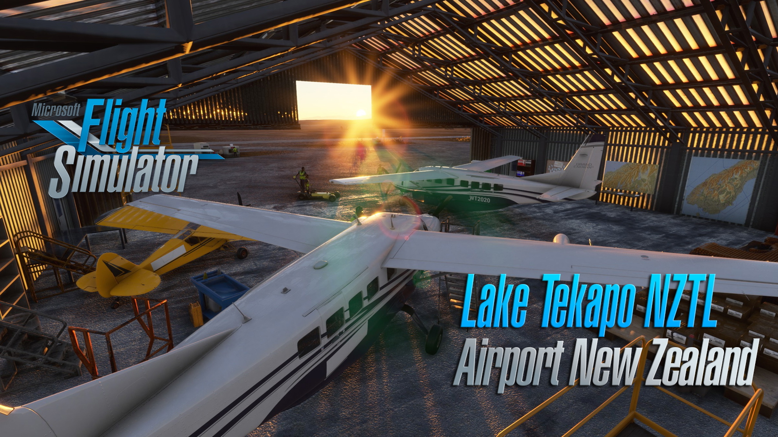 Lake Tekapo Airport NZTL (New Zealand) V1.3 - Image 1