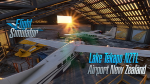 Lake Tekapo Airport NZTL (New Zealand) V1.3 thumbnail 1