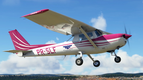 C152 - Aeroclube de Goiás - PR-SLF Pink Livery