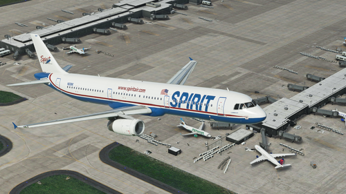 Spirit Airlines A321 (Original Livery)