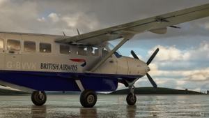 Cessna 208B Grand Caravan BA Operated BY Logan Air thumbnail 3