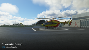 Quimper Pluguffan LFRQ - A free handcrafted regional airport thumbnail 16
