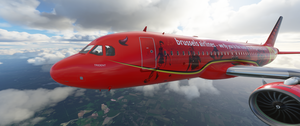 [8k] A320 Neo Brussels Airlines - SN Trident thumbnail 6