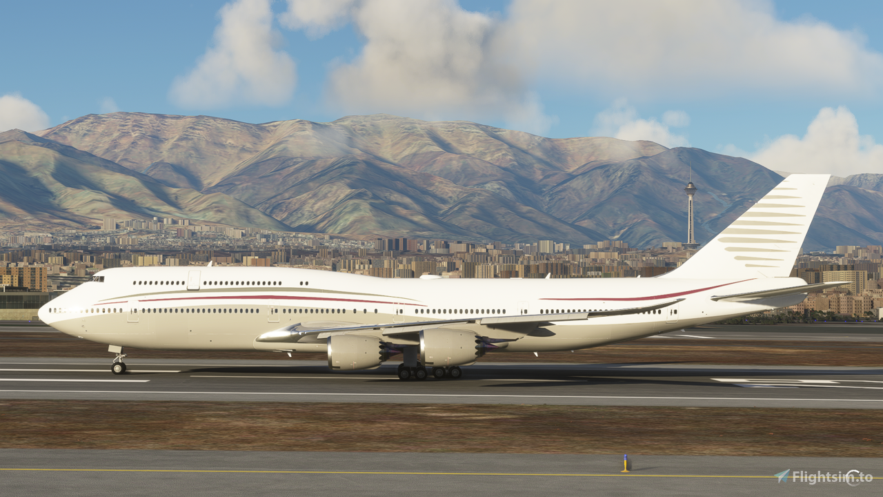 Qatar Airways Amiri Flight 747-8KB(BBJ) - 8K - Aircraft Liveries