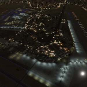 Cairo International Airport (HECA) Night Light Enhancement thumbnail 3