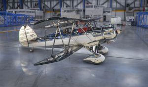 WACO YMF-5 Pure Silver thumbnail 1