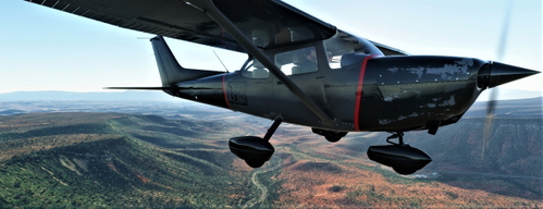 NC76 Cessna 172 Bushrats Livery