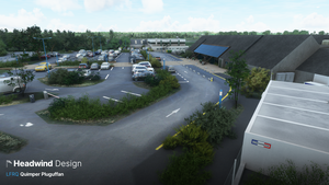 Quimper Pluguffan LFRQ - A free handcrafted regional airport thumbnail 9