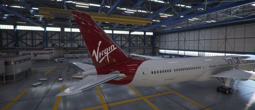 Virgin Atlantic 787 4k