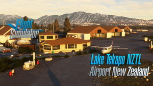 Lake Tekapo Airport NZTL (New Zealand) V1.3 thumbnail 2