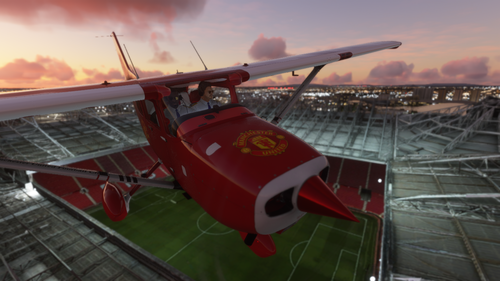 C172 G1000  - Manchester United (Including Interior)
