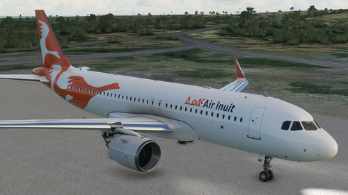 [8K] Air Inuit A320neo Livery