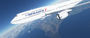Boeing 747-8i Air France (F-AF747) | Work with 1.12.13.0 thumbnail 1