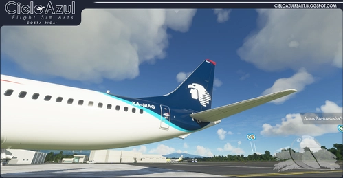 AeroMexico | XA-MAG | Bredok3D 737M8 (7.5K)