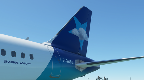 [8K] Air Transat F-GRSG A320neo Livery