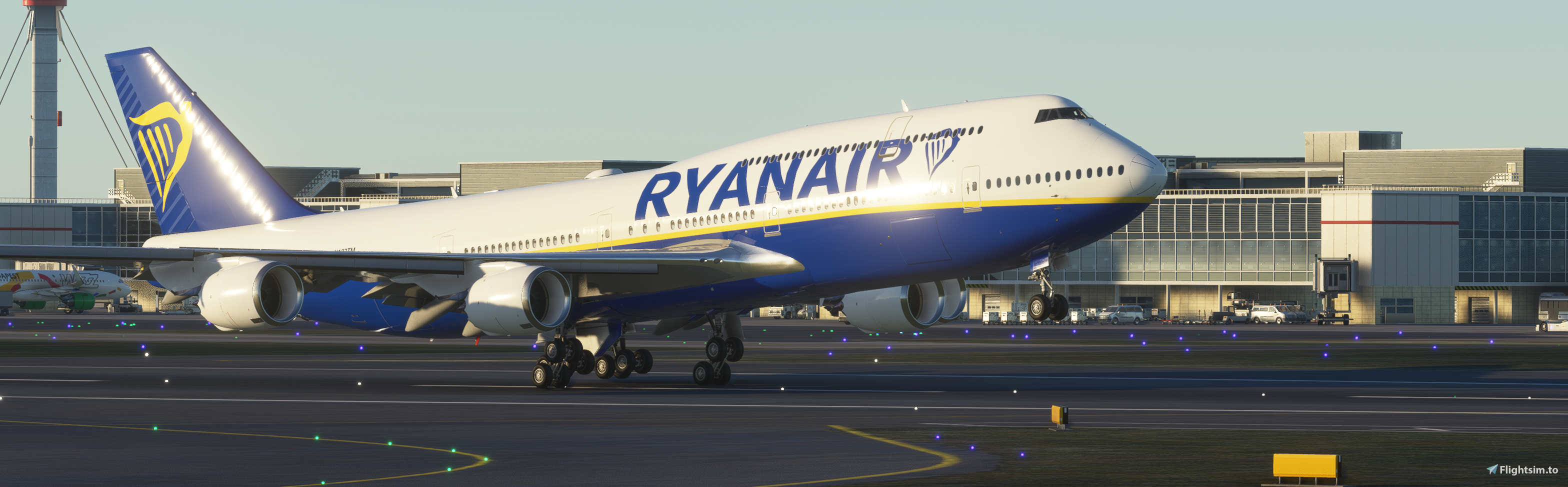 747-8I Ryanair (4k, Right Side, working) - Image 1