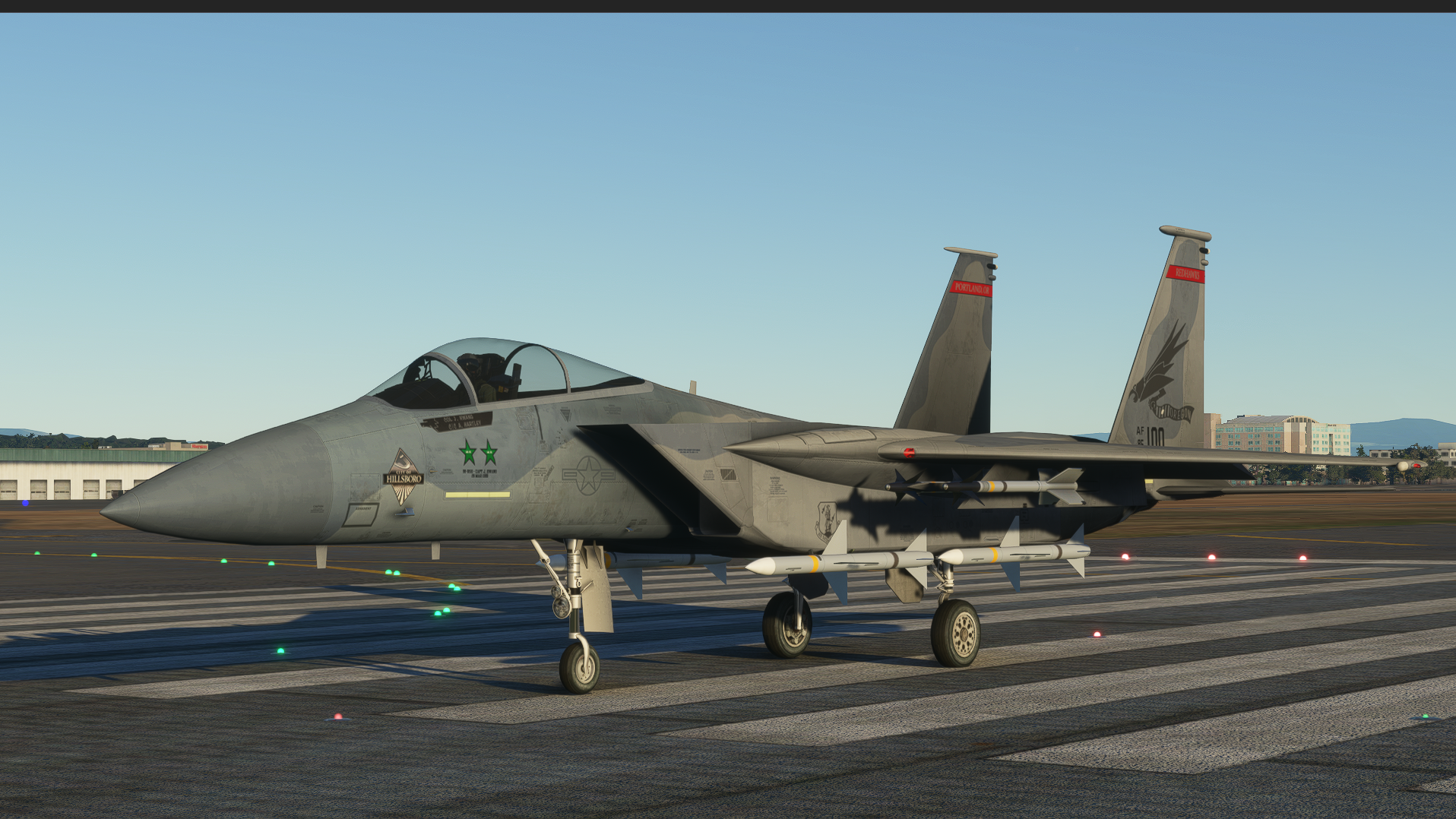 F-15C Oregon Air National Guard 142nd Fighter Wing - City of Hillsboro - Image 1