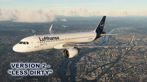 Lufthansa A320Neo (Dirty / New Colors) - 8K thumbnail 8