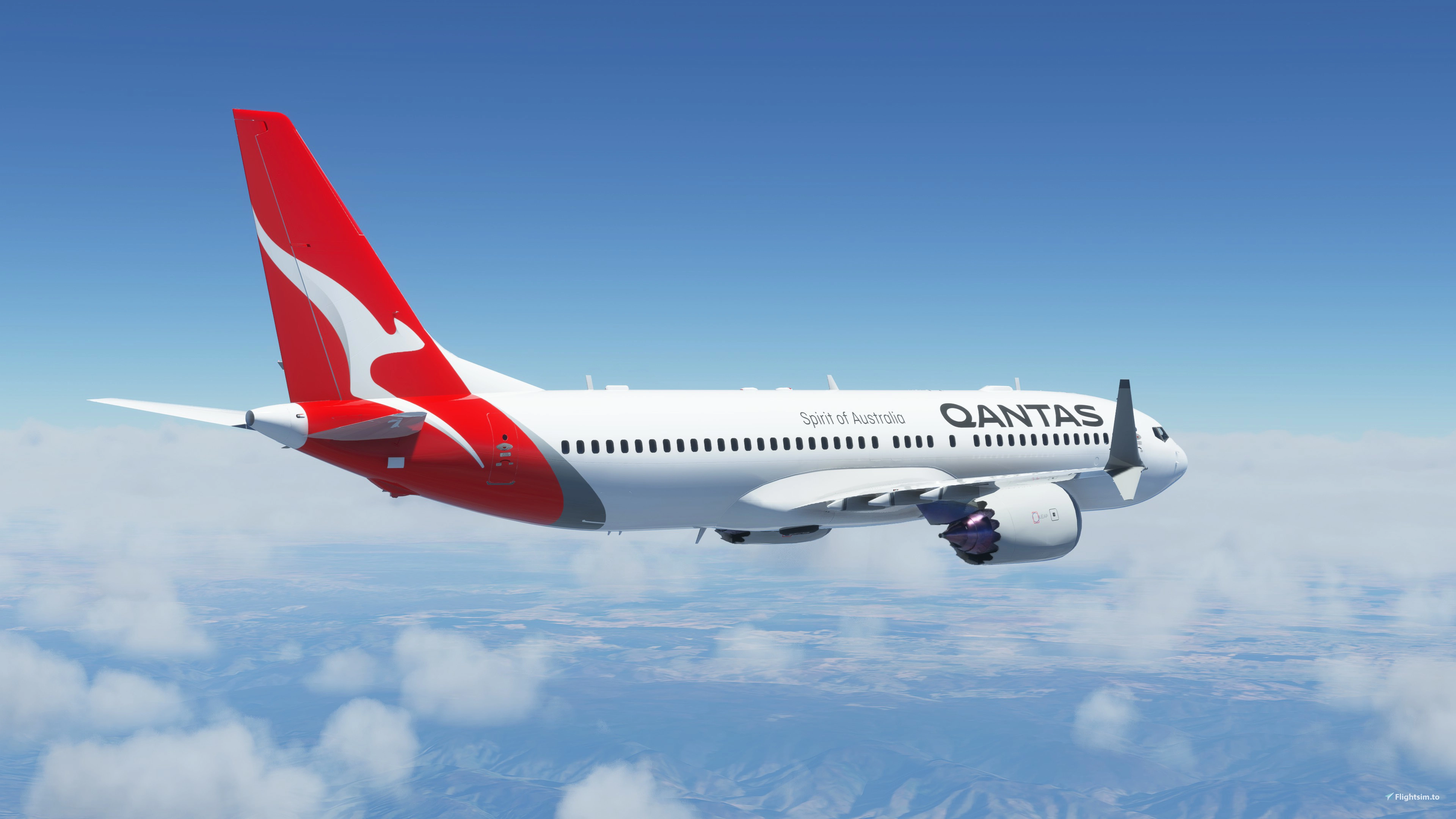 Qantas 737 Max [8K] - Image 1