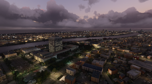 Niigata Landmarks with night lighting thumbnail 5