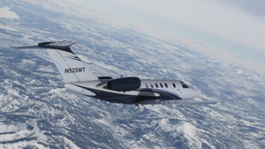 Citation CJ4 Polar Livery thumbnail 2