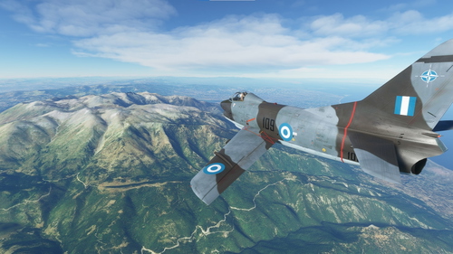 FIAT- AERITALIA G.91 HAF livery