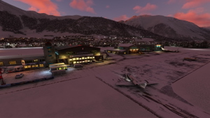 Saint Moritz - Samedan Airport LSZS   (Swiss) v2.5 thumbnail 8