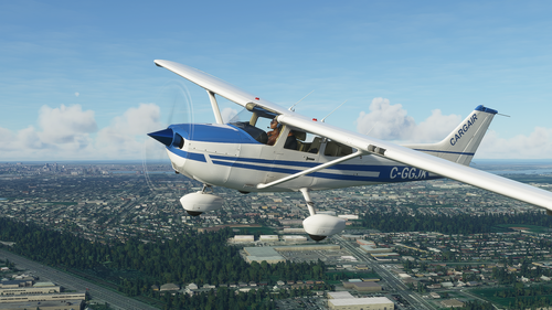 [4K] Cargair Cessna 172 G1000 livery