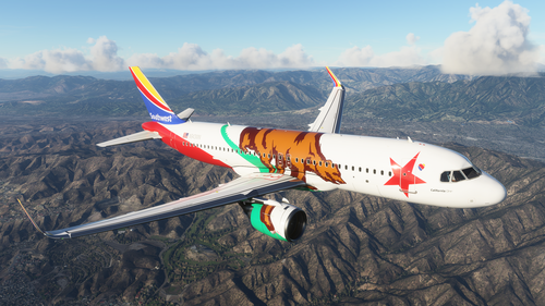 Southwest "California One" A320Neo - [8K]
