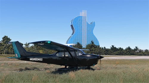 Cessna 172 (G1000) Green On Black(Mean Green)