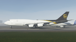 UPS Boeing 747-8F (2 Versions - With and Without Text Mirroring) - 8K thumbnail 2