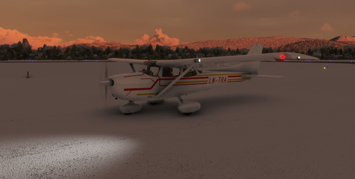 C172 G1000 LN-TRA