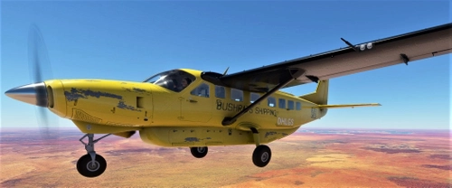 NC76 Caravan Bushrats Shipping Livery