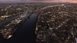 Niigata Landmarks with night lighting thumbnail 14