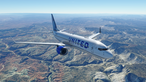 United 737 MAX (New Colors) thumbnail 3