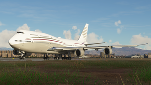 Qatar Airways Amiri Flight 747-8KB(BBJ) - 8K thumbnail 2