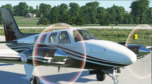 Beechcraft Baron G58 Signature Paint thumbnail 2