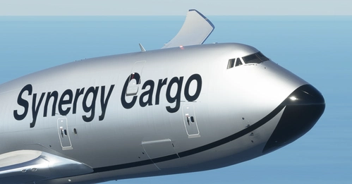 Synergy Cargo 747-8F [4K, 4 Variants, Working]